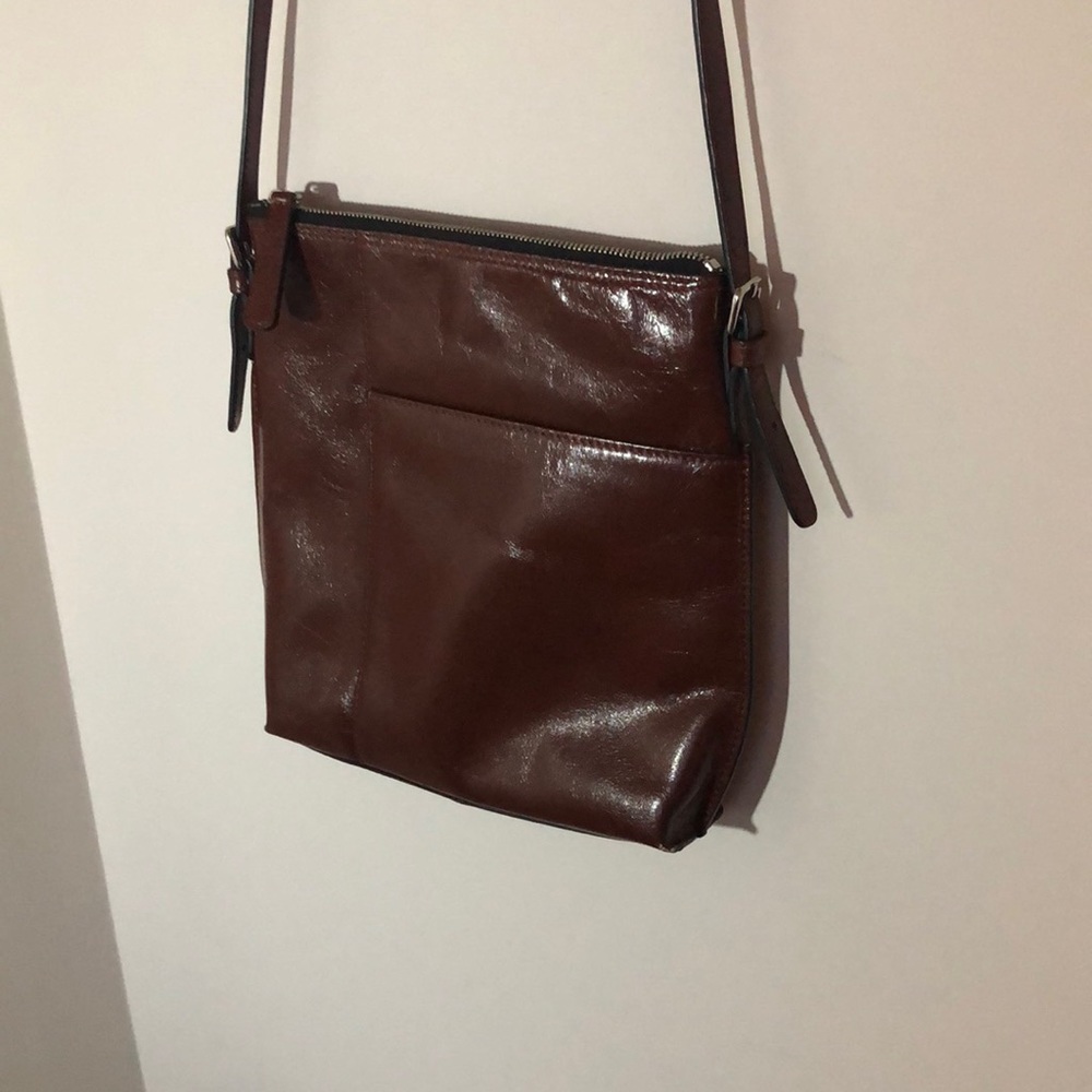 HOBO Leather Crossbody Bag